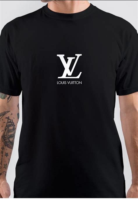 lv tshirt black|Lv t shirts design.